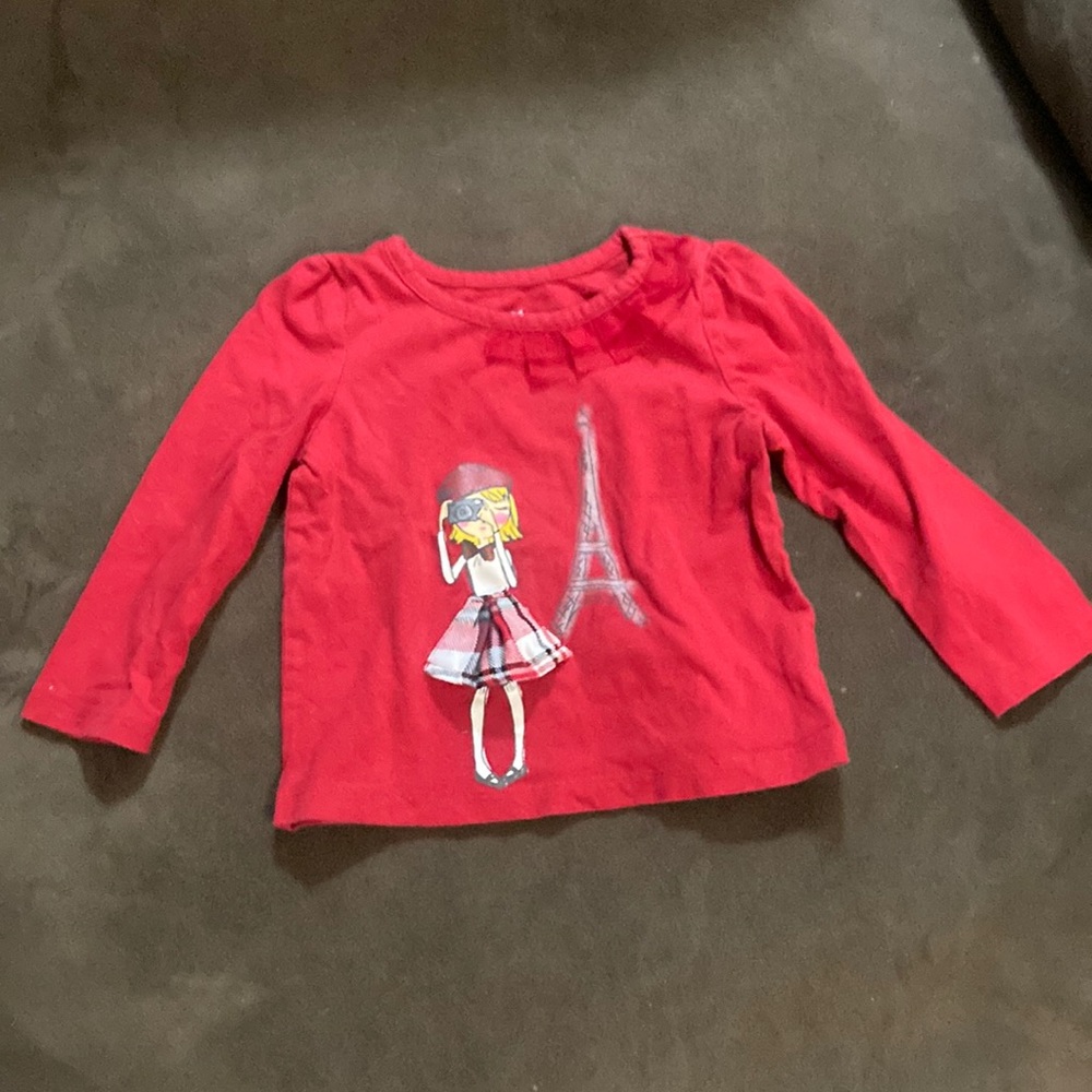 Clearance 1989 place red girls top